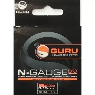 Kiárusítás Guru N-Gauge Pro Hooklength Line 2lb 0,10mm 100m zsinór (GNG10)