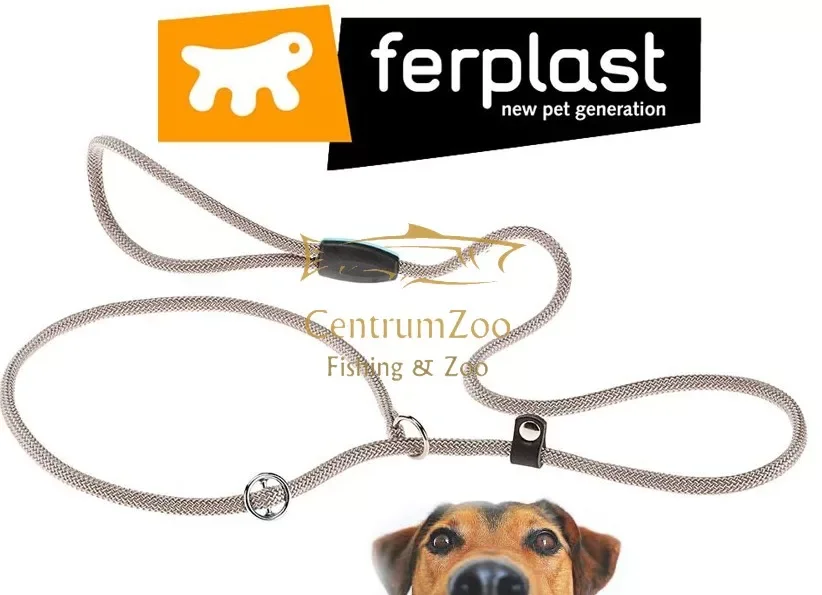 Ferplast Sport GC8/160 8mm 160cm Póráz & Nyakörv erős kivitelben Fekete (75378017) Korlátozott ajánlat