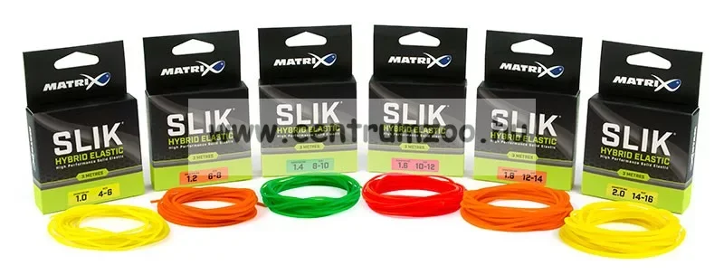 Fox Matrix Slik Hybrid Elastic Gum csőgumi erőgumi 2,6mm 20-22méret 3m (GAC408) Orange - Narancs Kihagyhatatlan ajánlat