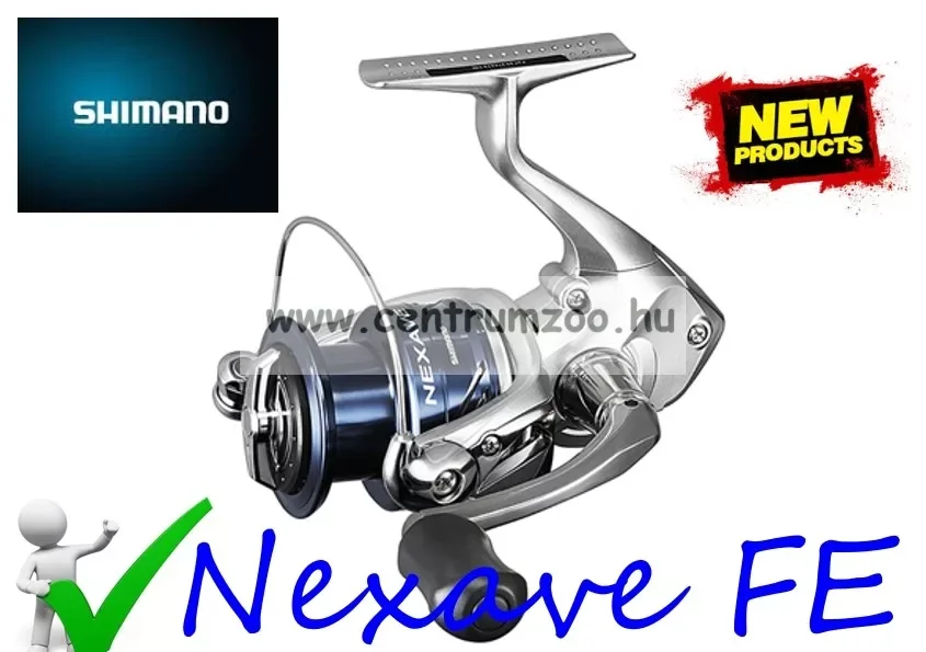 Vedd meg most Shimano Nexave 8000 FE elsőfékes orsó (NEX8000FE)