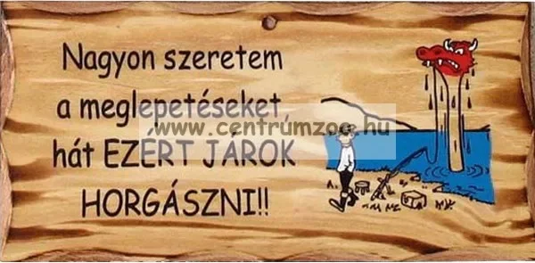 Fatábla Nagyon Szeretem A Meglepetéseket (Tref2-010) Akciós ár