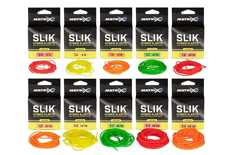 Expressz szállítás Fox Matrix Slik Hybrid Elastic Gum csőgumi erőgumi 1,8mm 12-14méret 3m (GAC384) Orange - Narancs