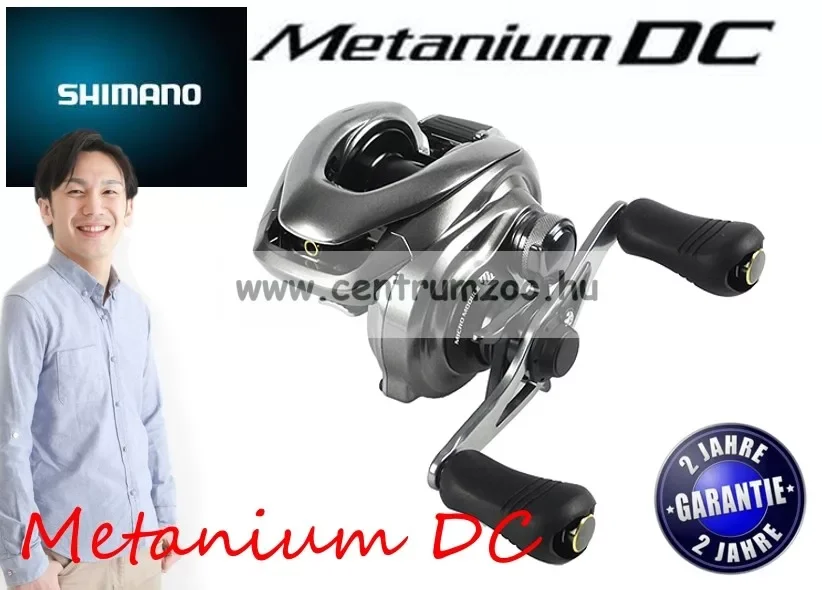 Népszerű Shimano Metanium DC 101 Xg 9+1Cs 8,5 1 Baitcasting multi orsó (Metdc101Xg)