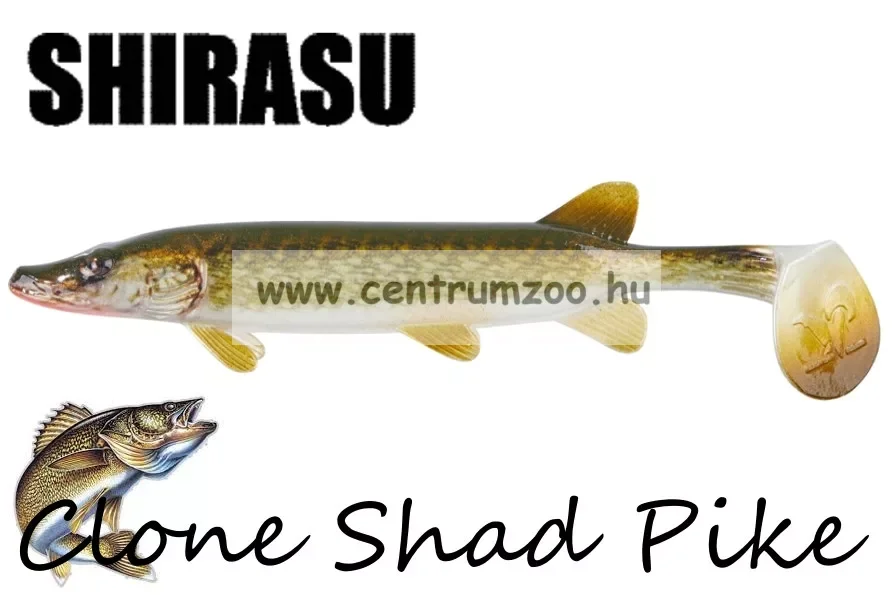 Balzer Shirasu Clone Uv Shad Pike Gumihal 21Cm (0013678021) Csuka Forma Rendeld meg most