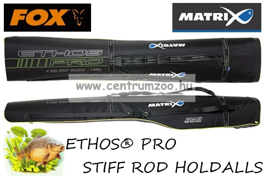 Kihagyhatatlan ajánlat Fox Matrix Ethos® Pro Stiff Rod Holdalls Bottáska 4 botos 195x34x22cm (GLU084)
