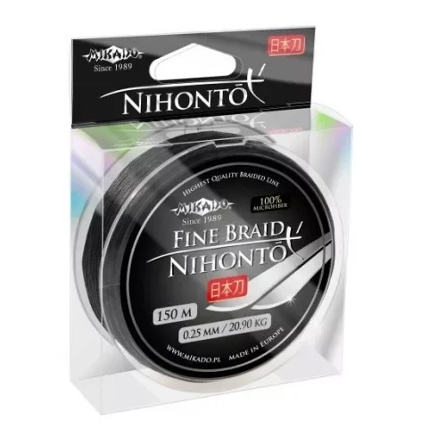 Korlátozott ajánlat Mikado Nihonto Fine Braid 0.08mm 15m 4,95kg fonott prémium előke zsinór (Z21B-008)