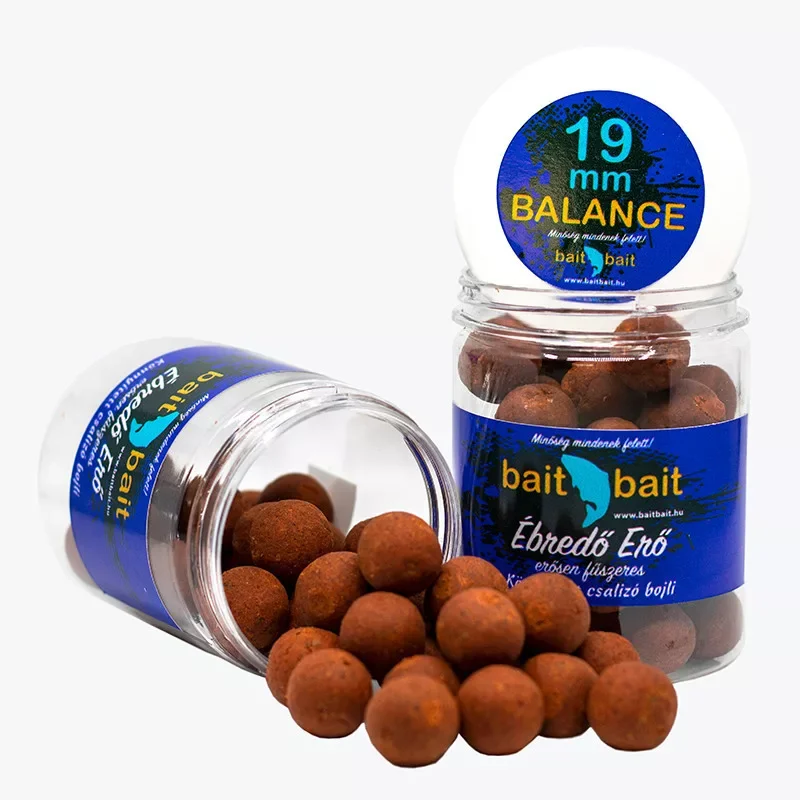 Azonnal elérhető Baitbait Ébredő Erő - Balanszírozott Bojli - Horogcsali 150g 19mm - Erősen Fűszeres