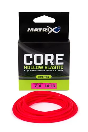 Rendeld meg most Fox Matrix Core Hollow Elastic 14-16 3,00m 2,40mm csőgumi (GAC395) Pink