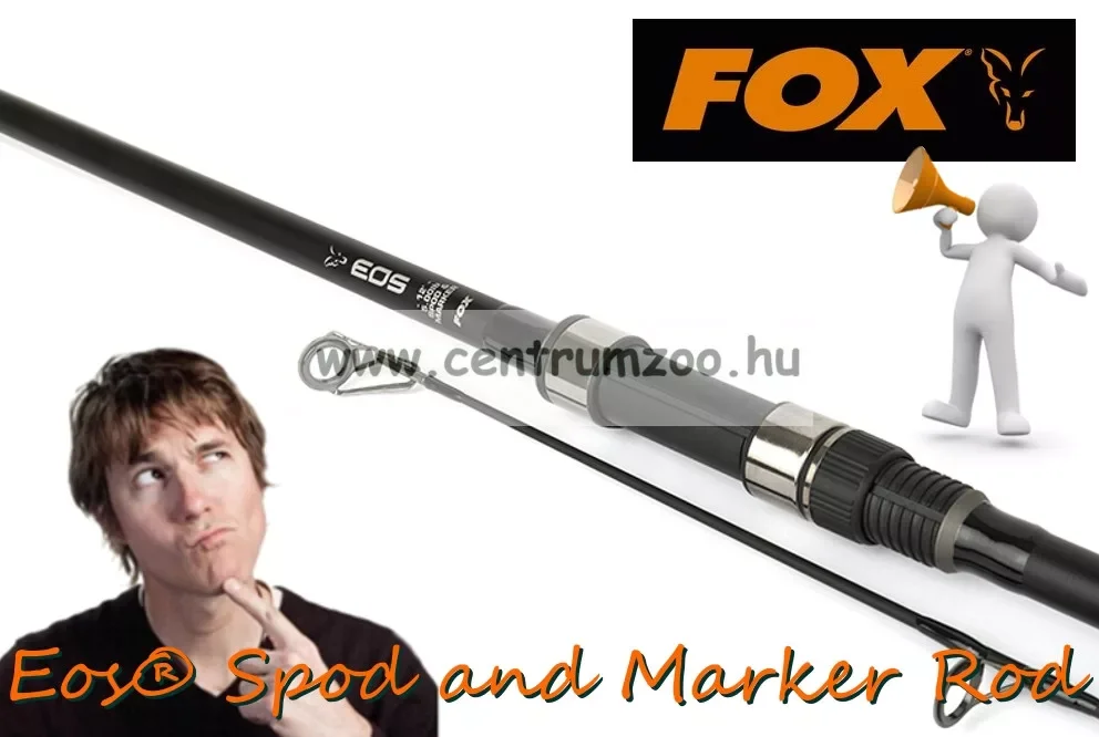 Azonnali szállítás Fox Eos® 12Ft 5Lb Spod & Marker Rod 3,6m Premium Spod bot (CRD296)