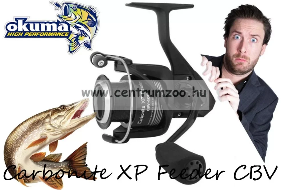 Okuma Carbonite Xp Feeder Cbv-40F Fd 2+1Bb Elsőfékes Orsó (60755) Vedd meg most