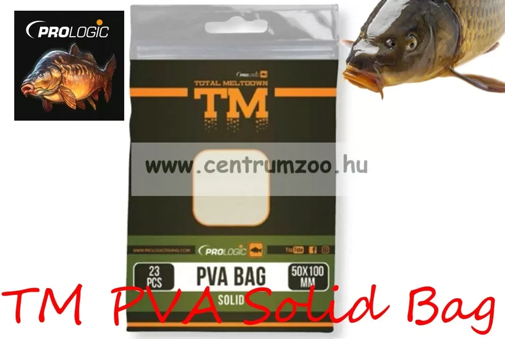 Gyors kiszállítás Prologic Tm Pva Solid Bag 17db 100x140mm PVA tasak 17db (54487)