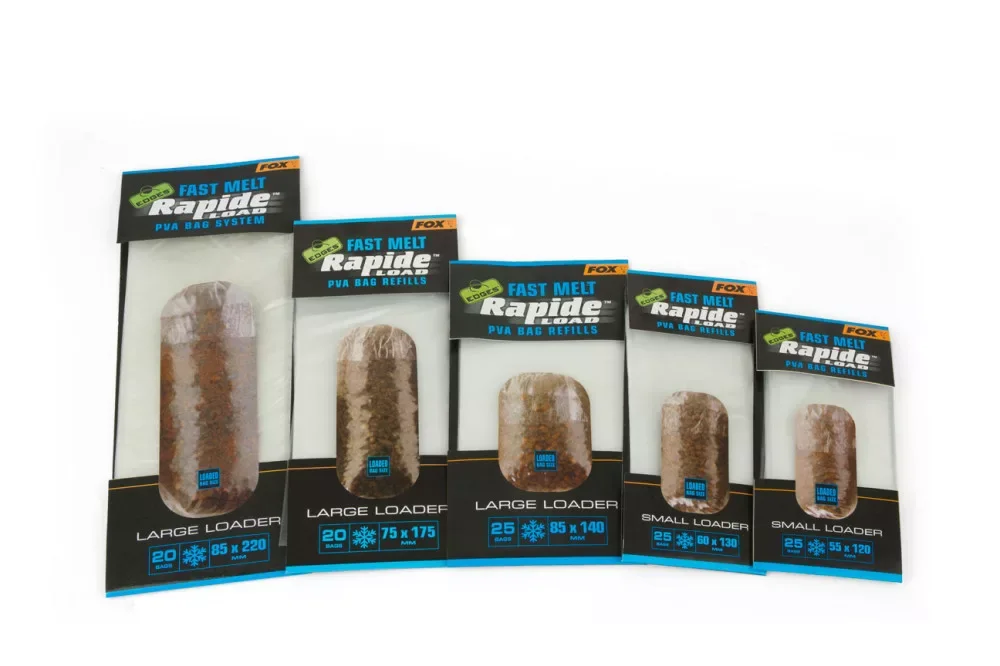 Prémium Fox Edges™ Rapide™ PVA Fast Melt Refills 75x175mm Bags - 20 tasak (CPV056)