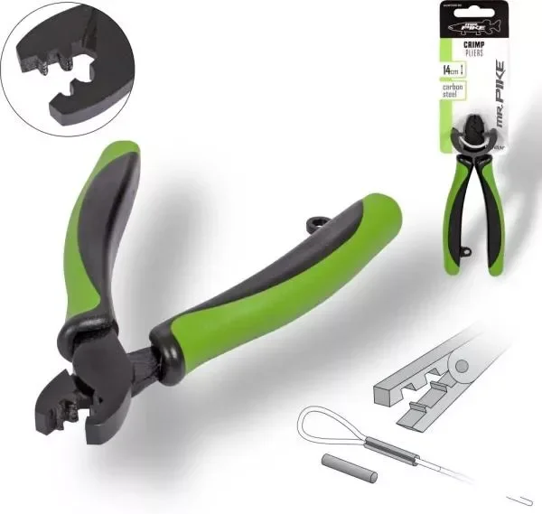 Quantum Mr. Pike Crimp Pliers Green-Black krimpelő fogó (6440004) Utolsó esély