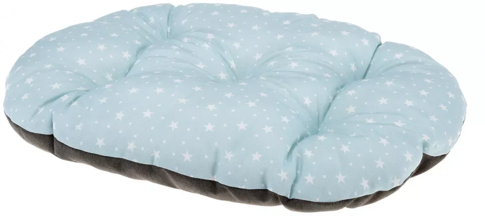 Rendeld meg most Ferplast Relax 55/4 Puppy Dream Blue Pamut Kutyapárna Siesta Fekhelybe (83135599) Kék
