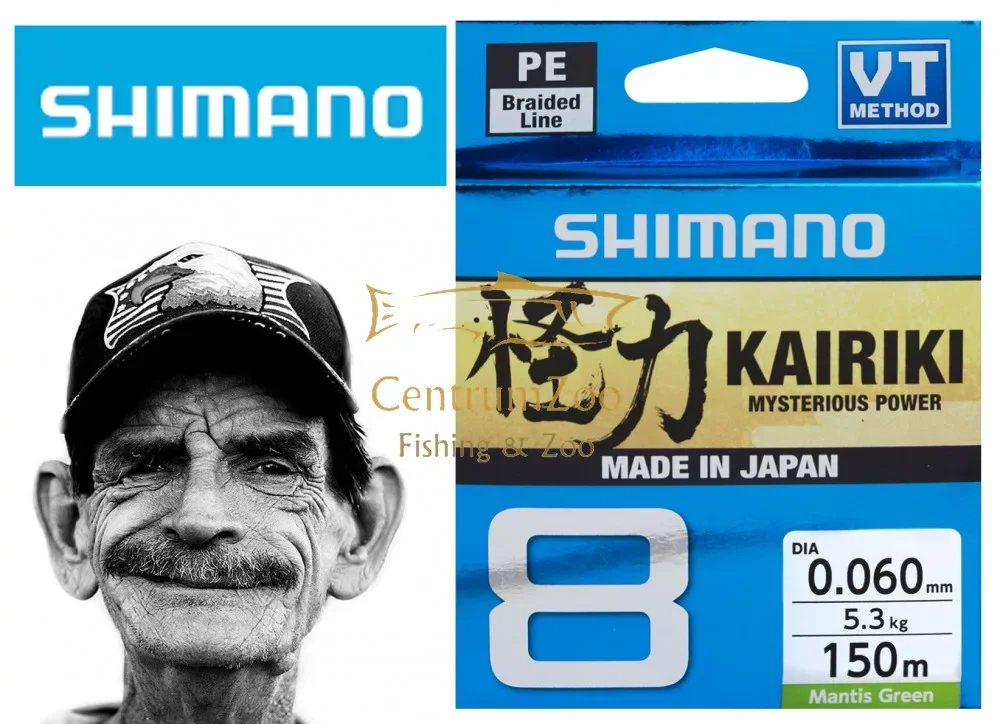 Kedvezmény Shimano Kairiki Pe Sx8 Braid Line 150m 0,06mm 5,3Kg - Mantis Green (59WPLA58R00)