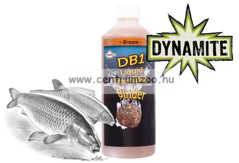 Legkelendőbb Dynamite Baits Aroma Db1 Liquid Groundbait Binder - 500ml - Bream (DY1316)