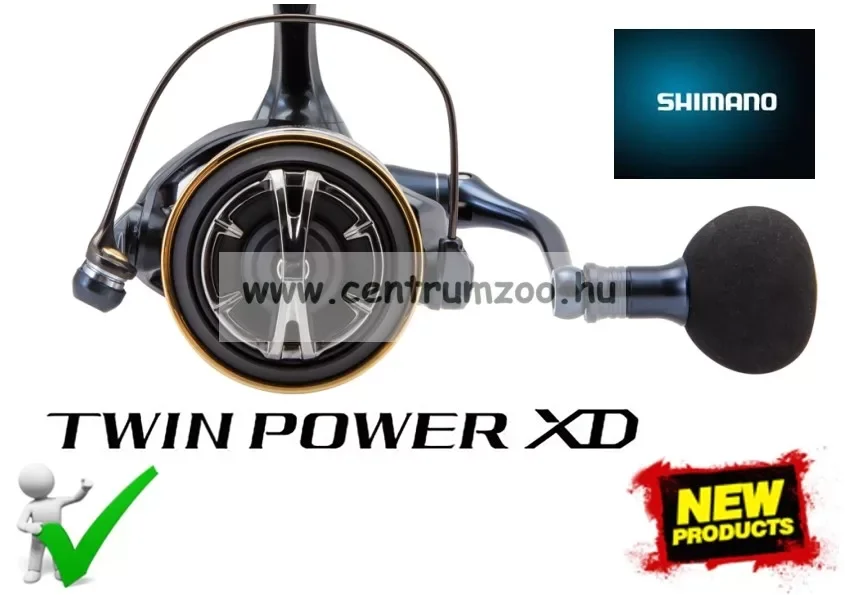 Shimano Twin Power XD C3000XG elsőfékes orsó (TPXDC3000XG) Ne maradj le