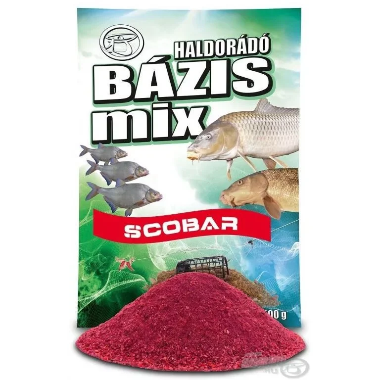 Haldorádó Bázis Mix - Scobar / paduc, márna etetőanyag 2,5Kg Kedvezmény