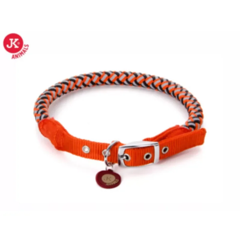 Vásárlói kedvenc Jk Animals Comfort Collar erős nyakörv 44-53cm nyakra Orange (41805-1)