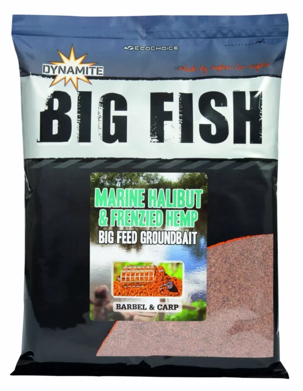 Dynamite Baits Big Fish Marine Halibut & Hemp 1.8kg etetőanyag Kenderrel (DY1470 ) Expressz kézbesítés