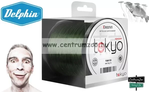 Delphin Tokyo Green 1200m 0,261mm 12lbs 5,4kg bojlis-feederes zsinór (101000222) Olcsóbb