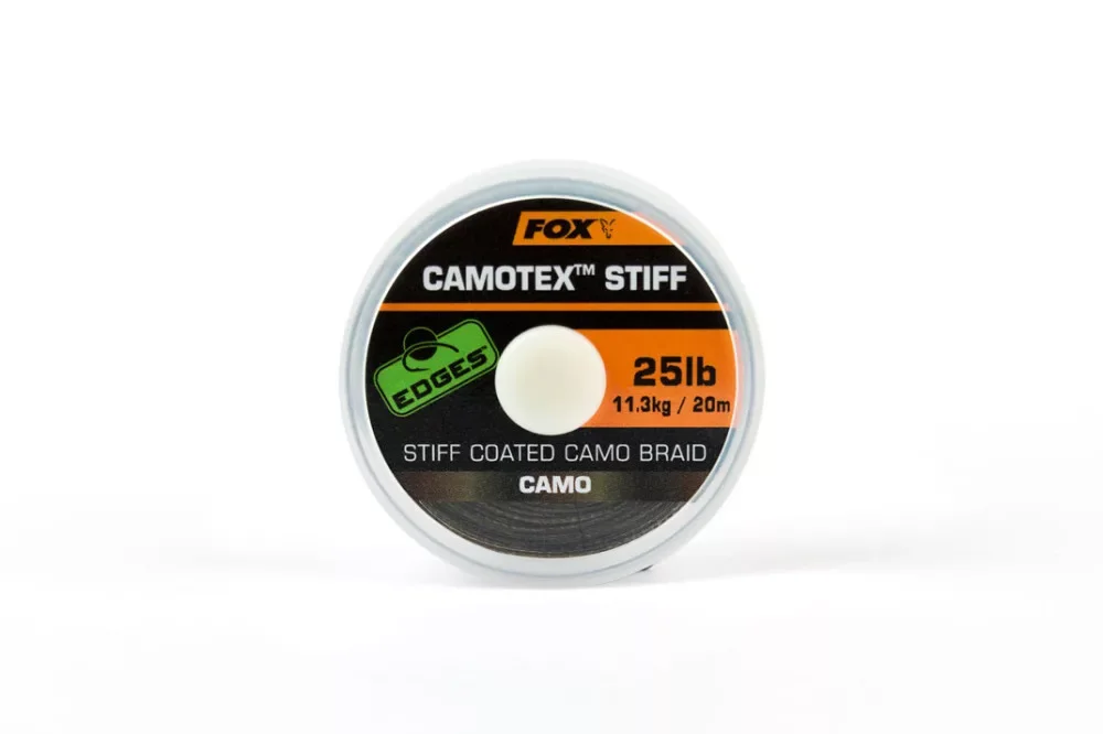 Kedvezményes ár Fox Edges™ Camotex Semi-Stiff 35lb - 20m (CAC743) előkezsinór