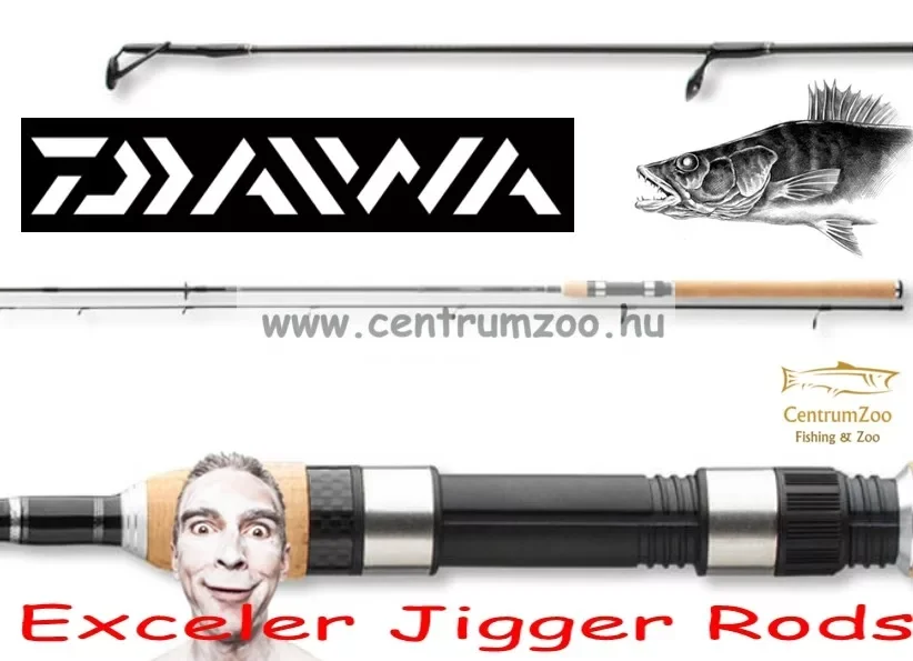 Utolsó esély Daiwa Exceler Jigger 2,10m 7-28g pergető bot (11660-215)