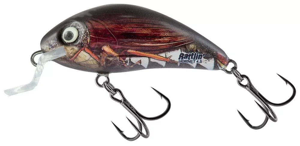 Csak ma Salmo Rattlin‘ Hornet 3.5cm 5,5g wobbler (QRH450) Real Cockchafer