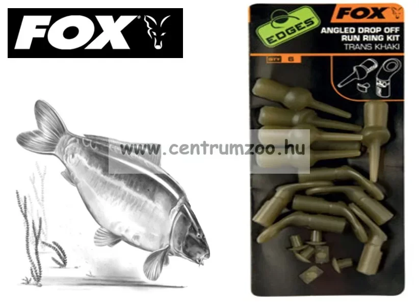 Népszerű Fox Edges™ Angled Drop Off Run Ring Kit - Trans Khaki 6Db Szerelék Szett (Cac600)