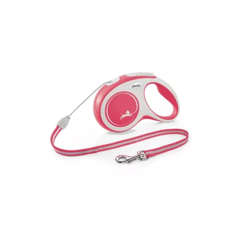 Flexi New Comfort S Cord zsinóros póráz 8 m 12 kg - Piros (12886) Vásárlói kedvenc