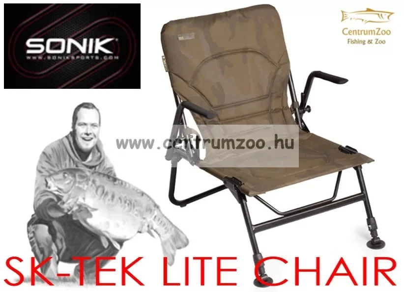 Sonik Sk-Tek Lite Chair - erősített párnázott szék max 130kg (SN516-610) Gyors kiszállítás