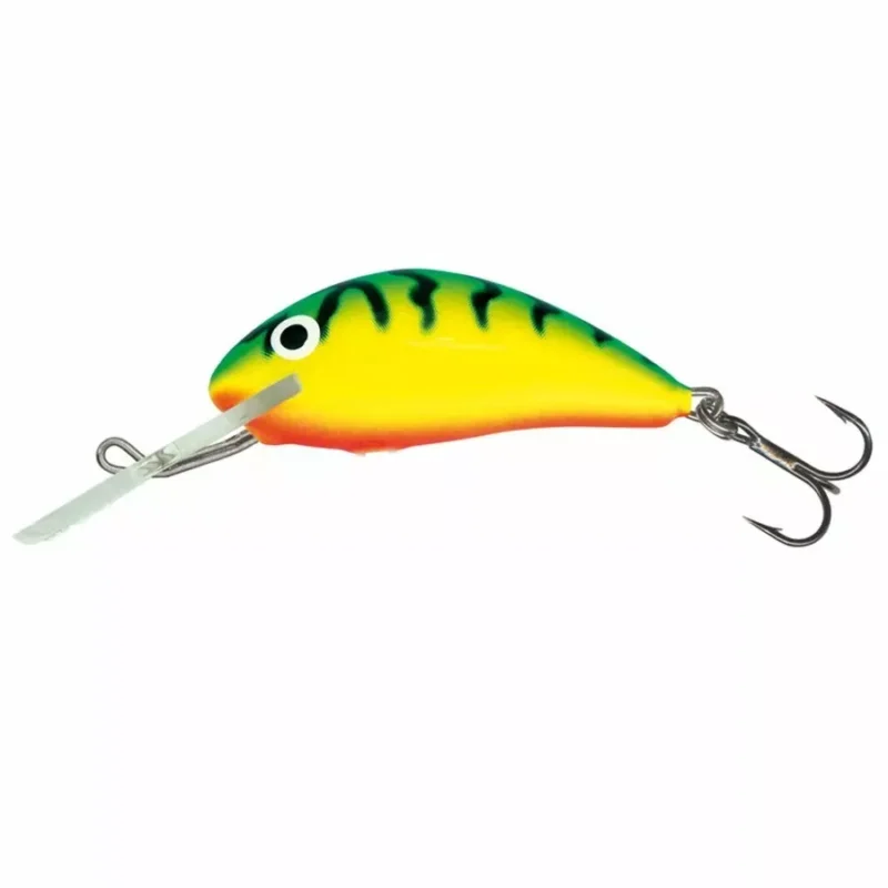 Ne maradj le Salmo Hornet - 3.5cm 2,2g wobbler (Qht019)(H3S) Green Tiger