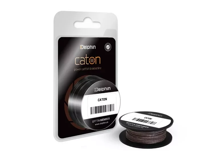 Szezonális akció Delphin Caton Brown 0,63mm 68,20kg 10m - harcsás előke zsinór (500793260)