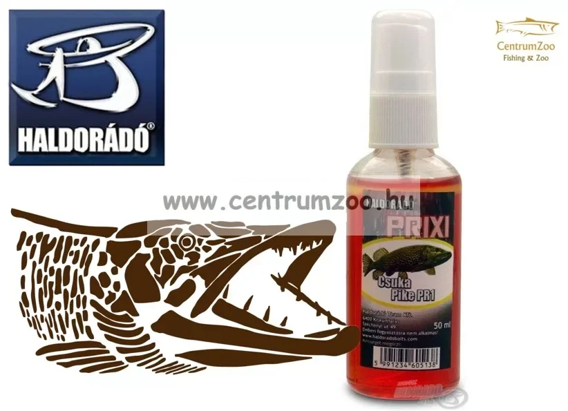 Haldorádó Prixi Ragadozó Aroma Spray - Csuka / Pike Pr1 50Ml Legkelendőbb