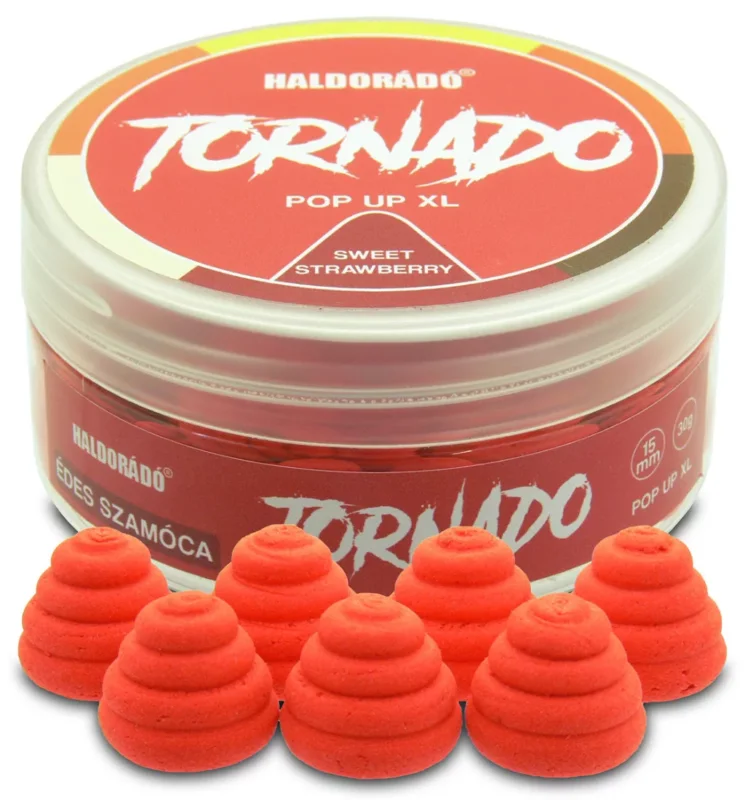 Kihagyhatatlan ajánlat Haldorádó Tornado Pop Up XL - Édes Szamóca 15mm (HD16240)