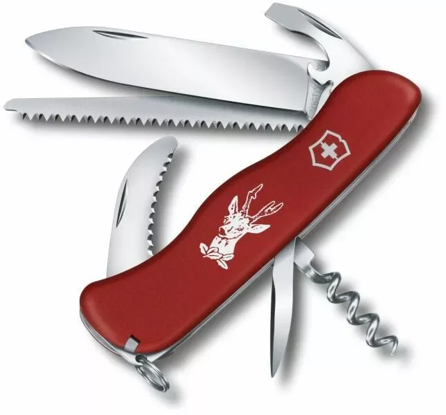 Victorinox Hunter Red 11cm zsebkés, svájci bicska (0.8573) Gyors szállítás
