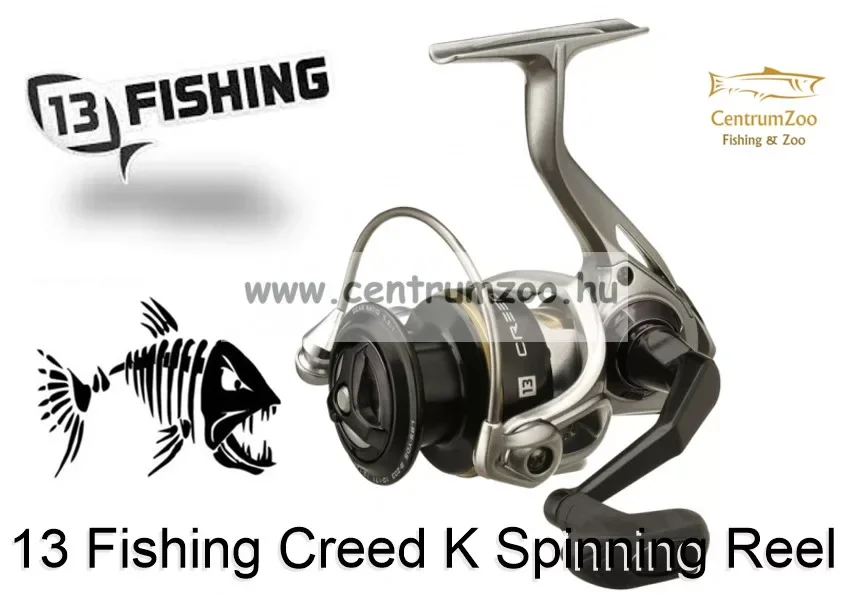 13Fishing Creed K 1000 5,2 1 Spin Reel 7+1Cs (Crk1000) Pergető Orsó Expressz kézbesítés