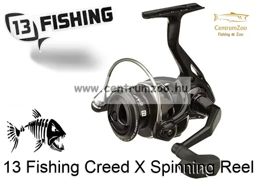 13Fishing Creed X 2000 5,2 1 Spin Reel 8+1Cs (Crx2000) Pergető Orsó Alacsony ár