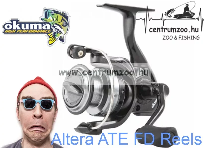 Okuma Altera Ate-40 Fd 3+1Bb Orsó (61195) Azonnali szállítás