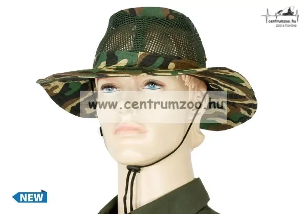 Fishing Camo Cap peremes szellőző sapka (74306-010) Utolsó esély