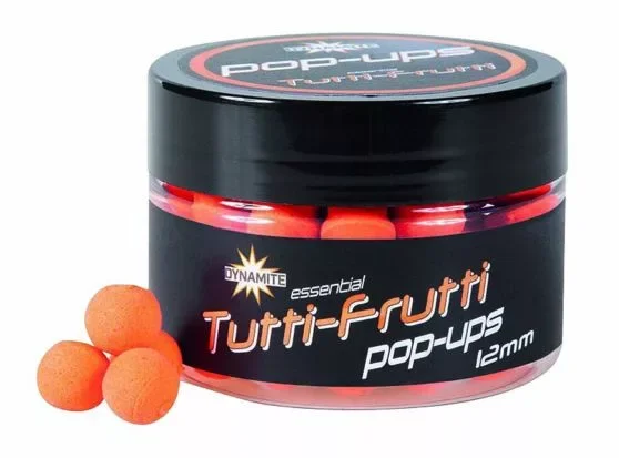 Dynamite Baits Bojli Fluro Pop-Up Tutti-Frutti bojli 12mm (DY1612) Újdonság