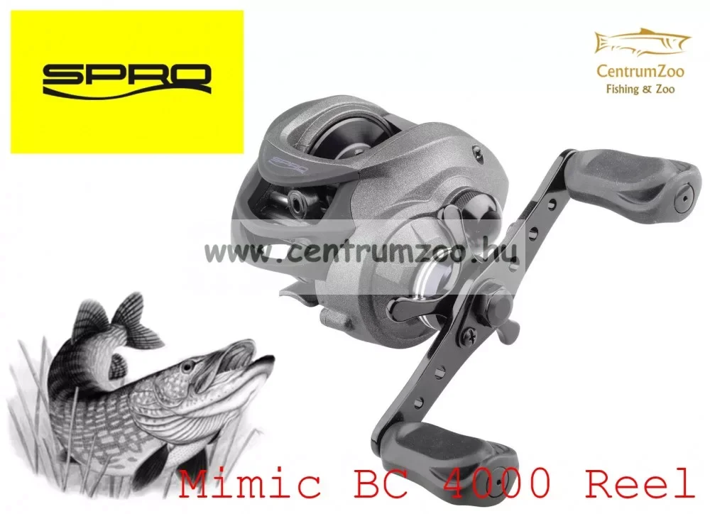 Gyors szállítás Spro Mimic Baitcaster Bc 4000 Reel - Multi orsó (1182-1700) bal kezes
