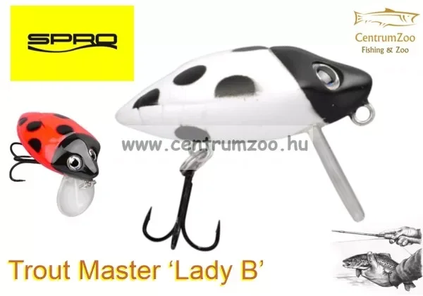 Spro Trout Master ‘Lady B’ 2,8G 3Cm Wobbler - White (4916-705) Műcsali Olcsóbb