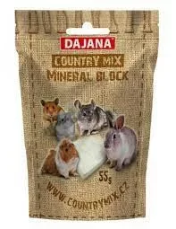 Utolsó esély Dajana Country Mix Mineral & Fruit & Vitamins Block fogkoptató és rágójáték rágcsálóknak 55g (32266)