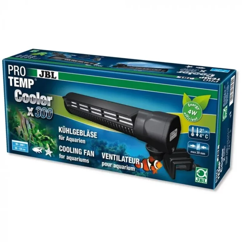 Népszerű Jbl Protemp Cooler X300 Gen 2 - hűtőventilátor 90-300l akváriumokhoz (60447)