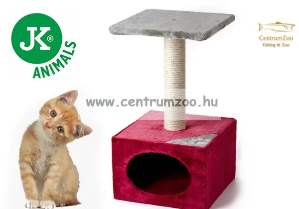 Jk Animals Red Palamos Cicabútor, Kaparófa És Játék 66X37X37Cm (59720-2) Árengedmény