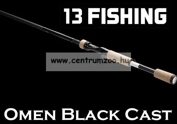 13Fishing Omen Black Cast 7’8 2,34m XH 40-120g 1+1r casting bot (OBC78XH2BJ) Bestseller