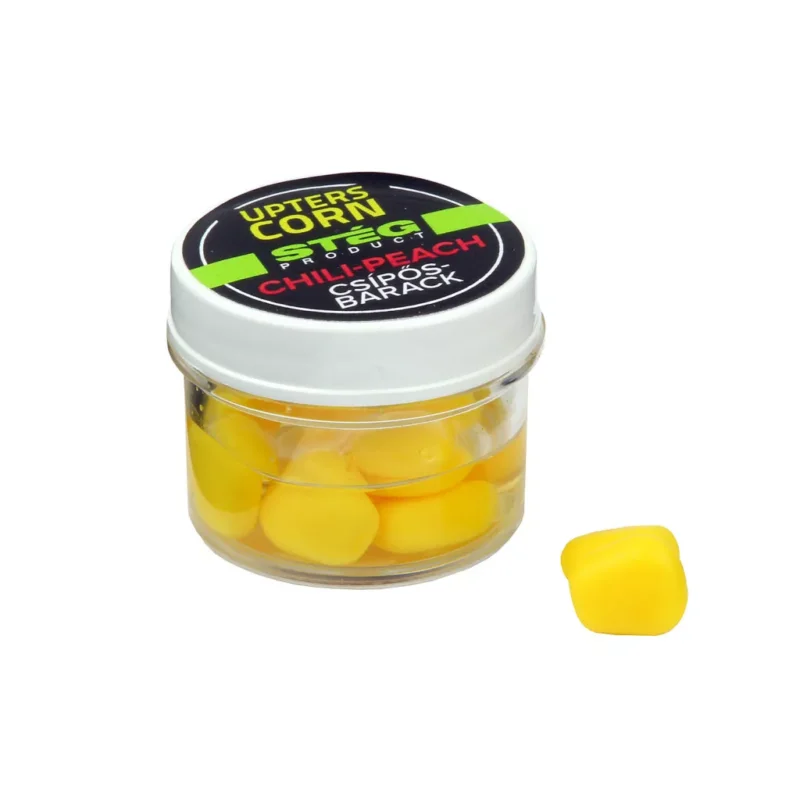 Akciós ár Stég Upters Corn 10mm 10db Chili-Peach