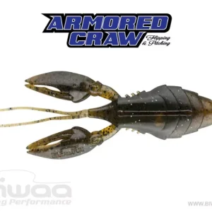 Alacsony ár BIWAA ARMORED CRAW 4" 10cm 02 Green Pumpkin