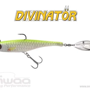 BIWAA DIVINATOR JUNIOR 14cm 22gr 25 Hi Viz Azonnali szállítás